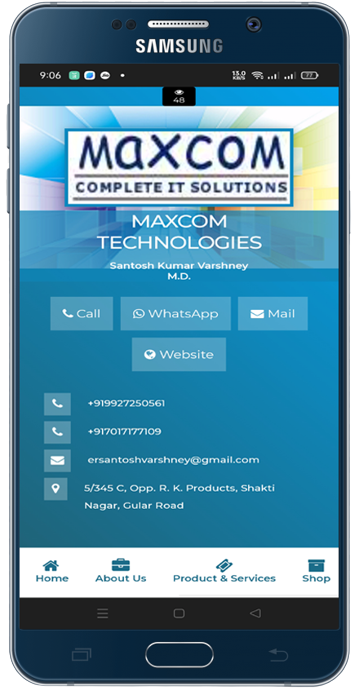 DV Card - Maxcom Technologies